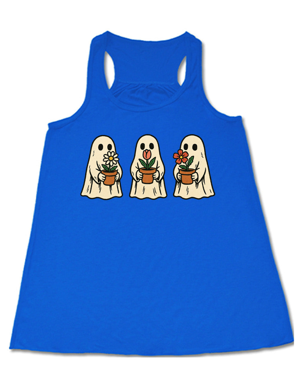 Ghosts with Flowers Shirt