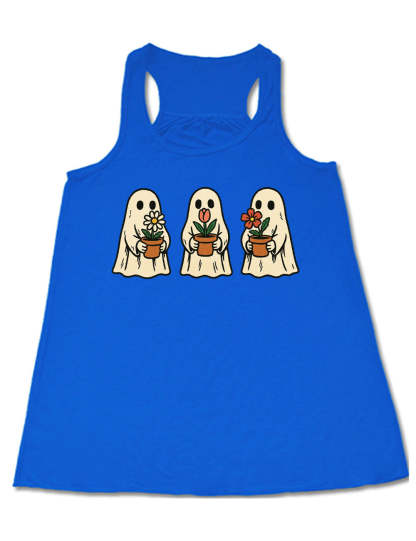 Ghosts with Flowers Shirt