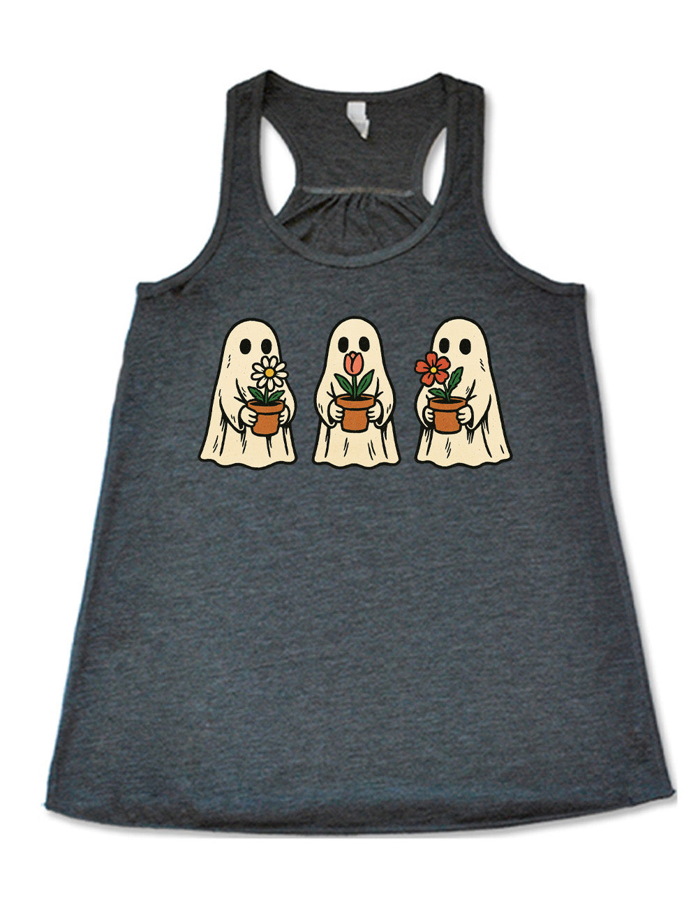 Ghosts with Flowers Shirt