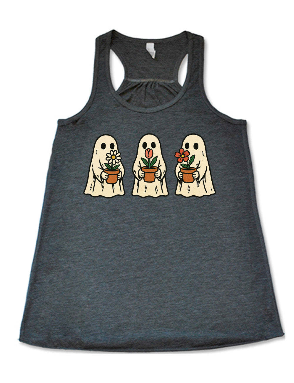 Ghosts with Flowers Shirt