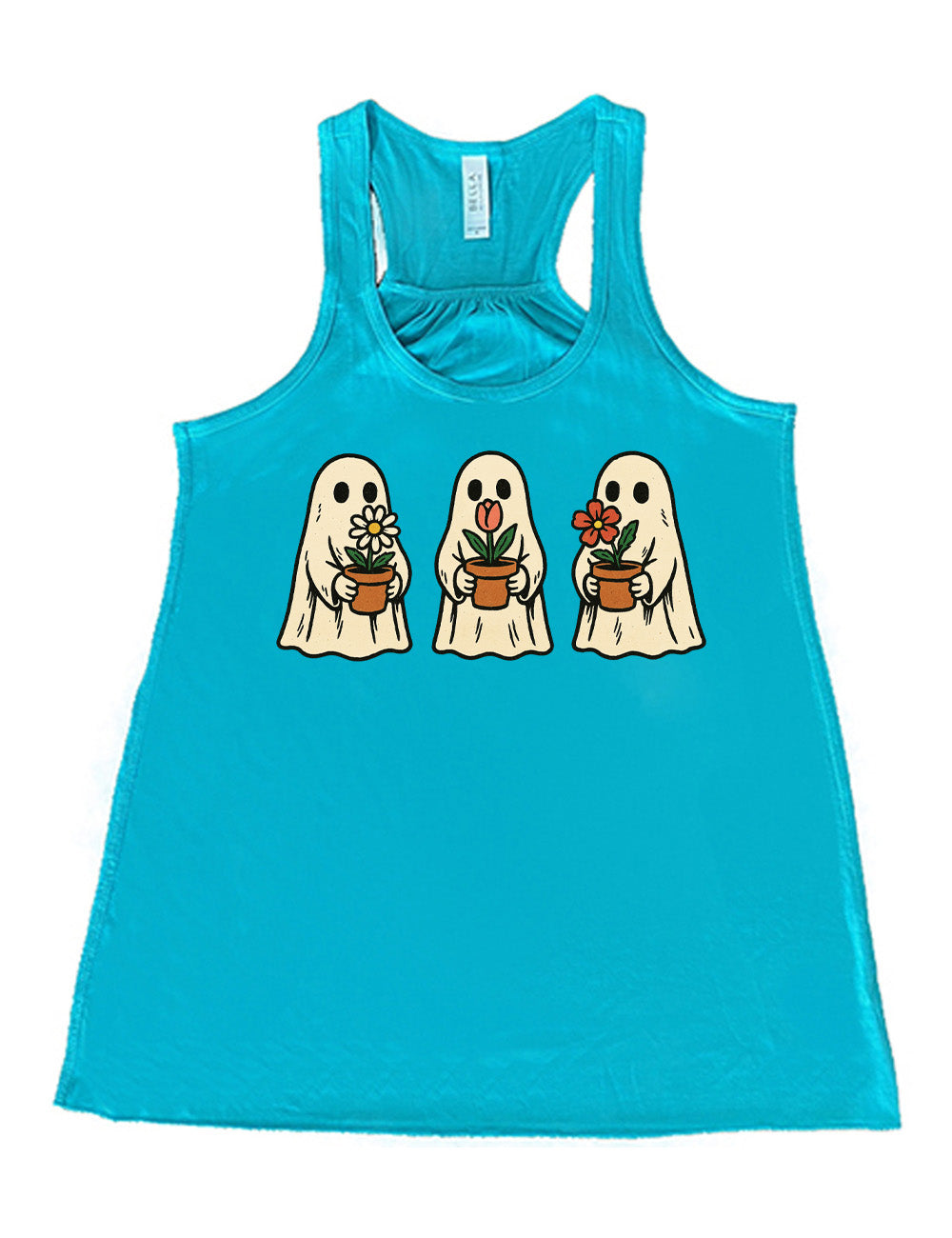Ghosts with Flowers Shirt