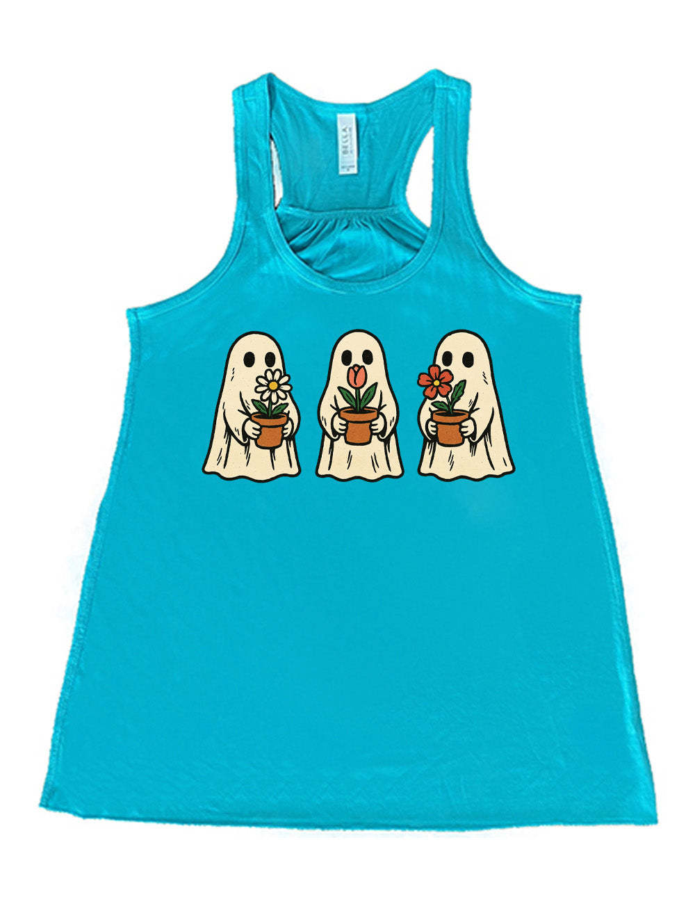 Ghosts with Flowers Shirt