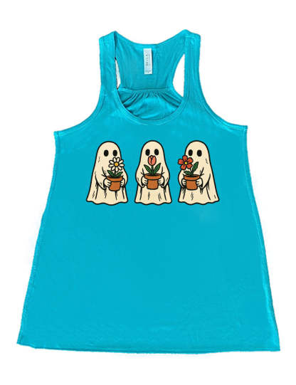 Ghosts with Flowers Shirt