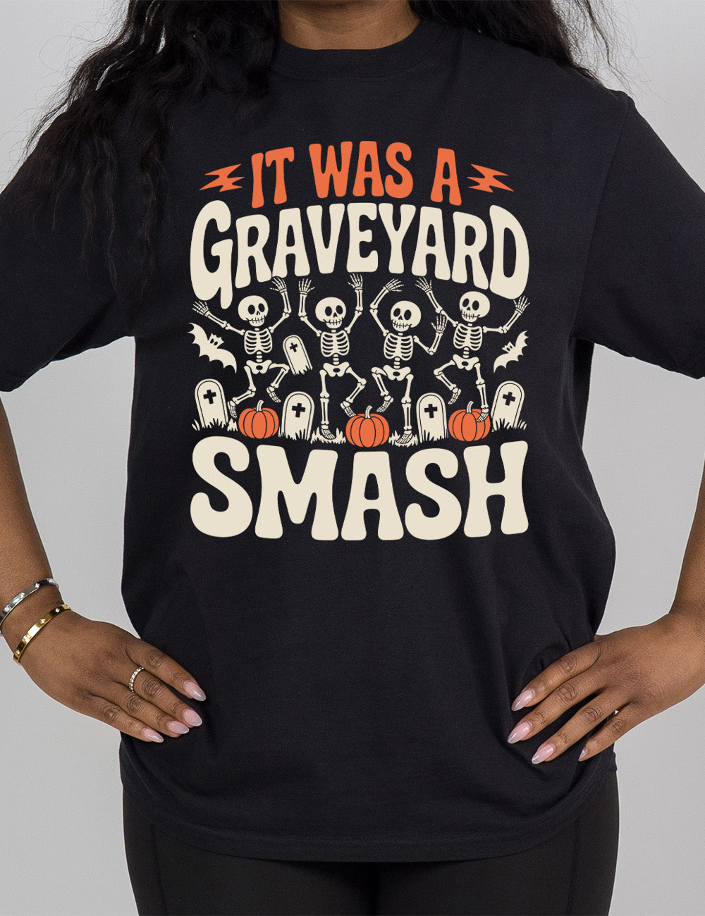 It Was A Graveyard Smash | Modern Tee