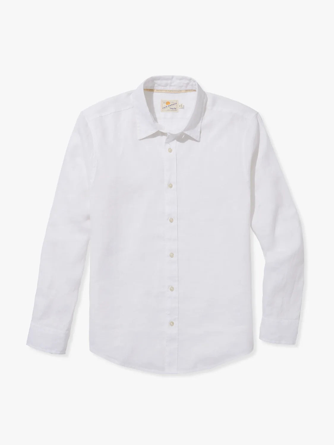 The Island Linen Shirt | White