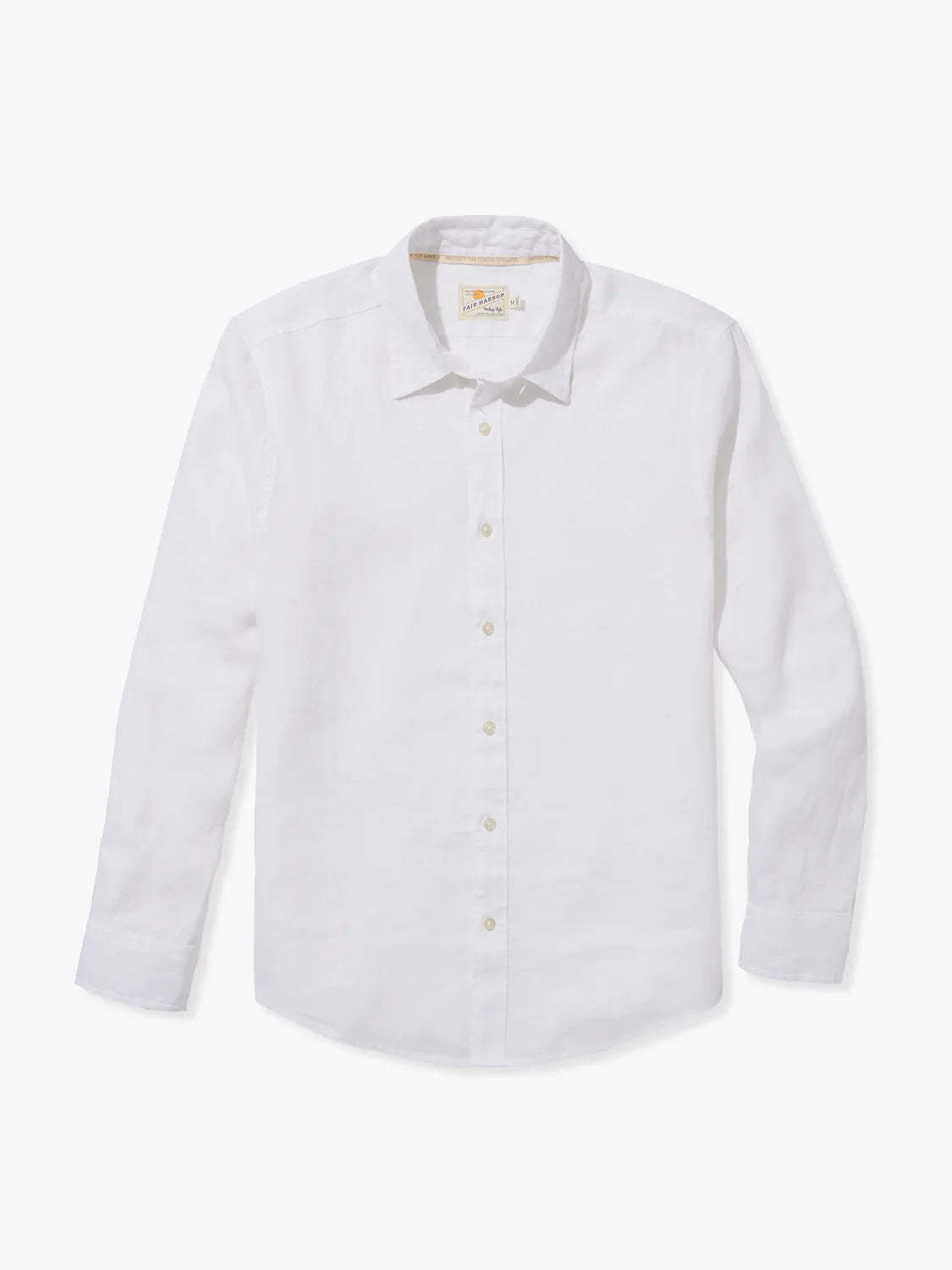 The Island Linen Shirt | White