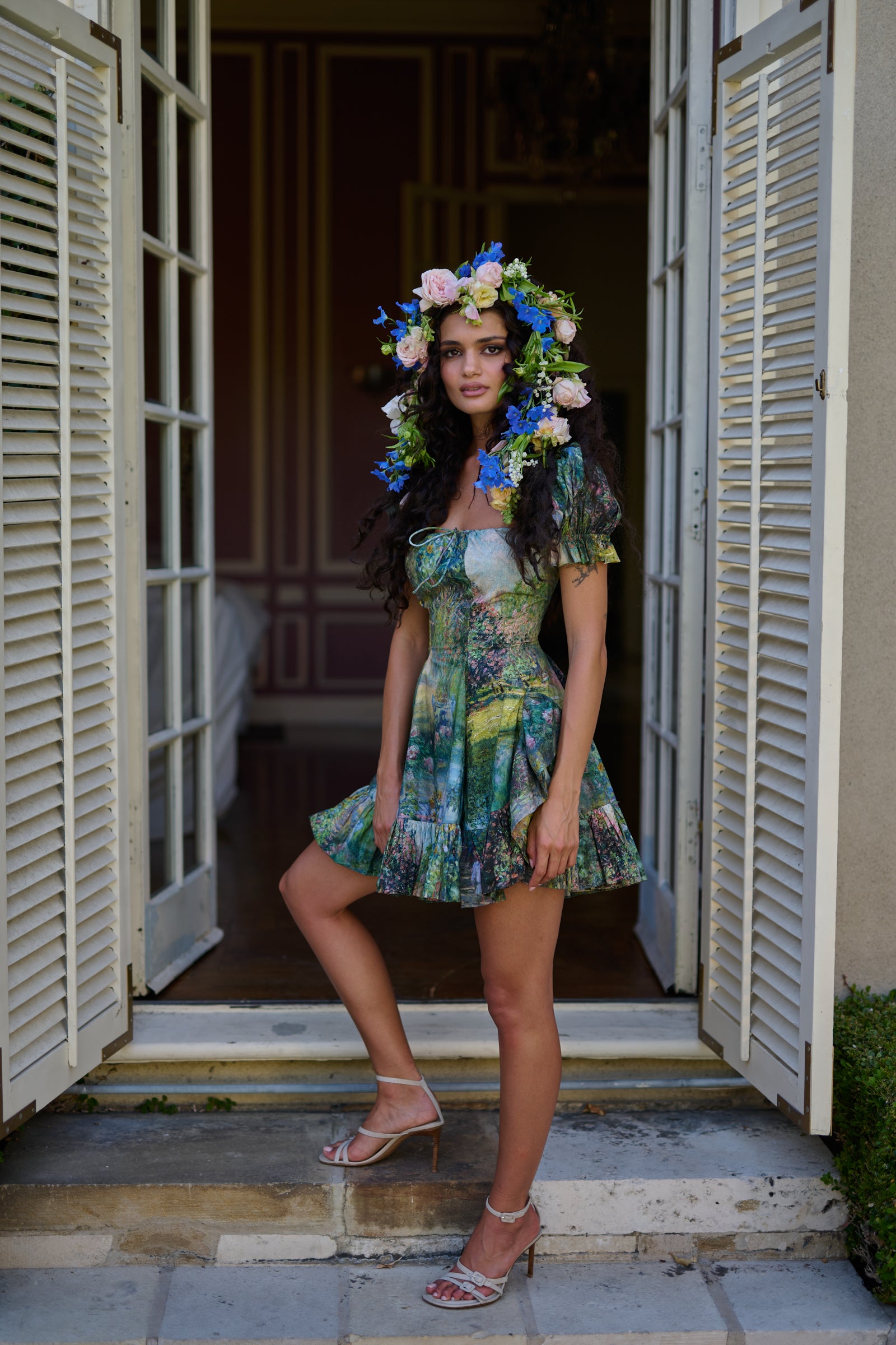 The Artist's Garden Little Foxglove Dress
