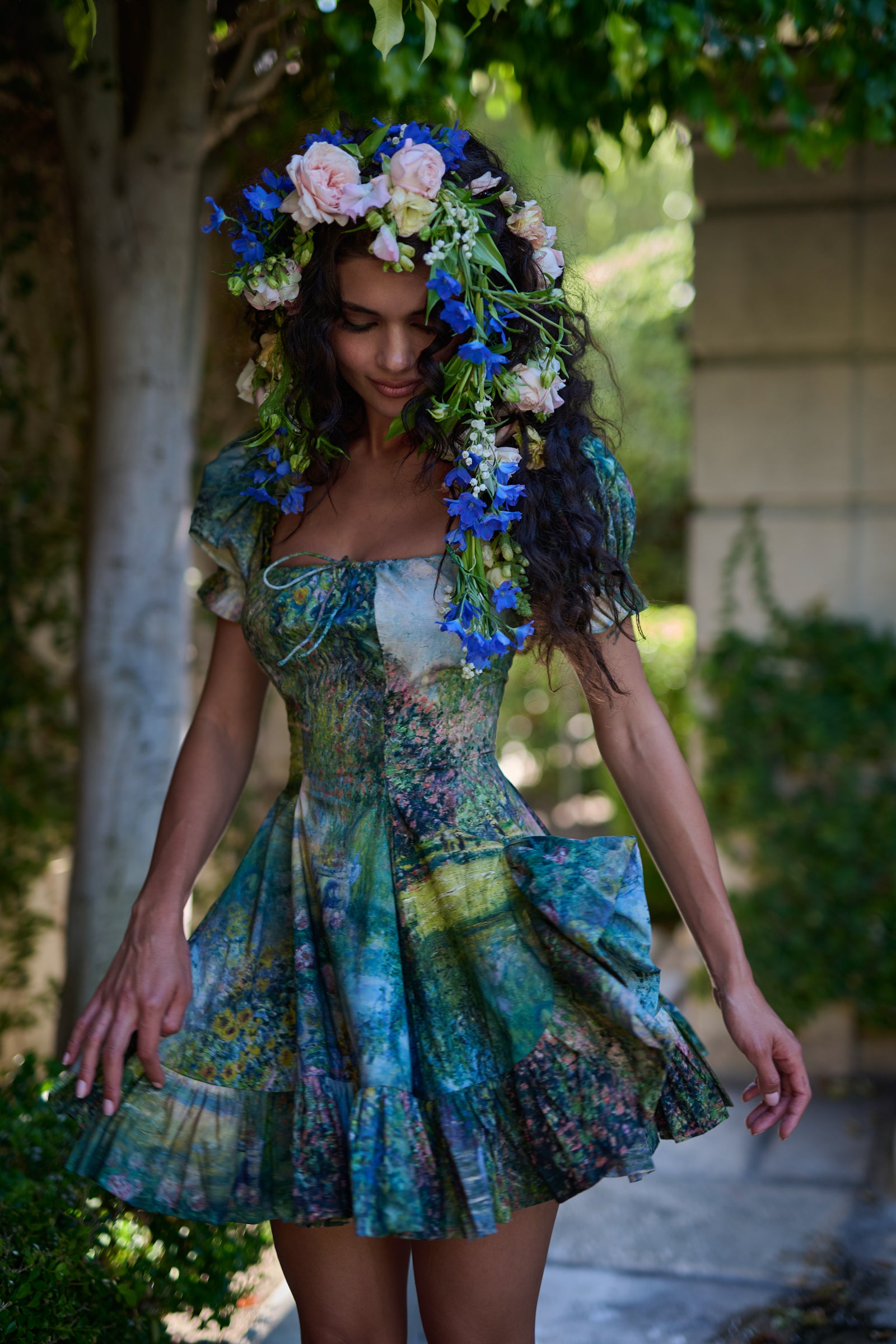 The Artist's Garden Little Foxglove Dress