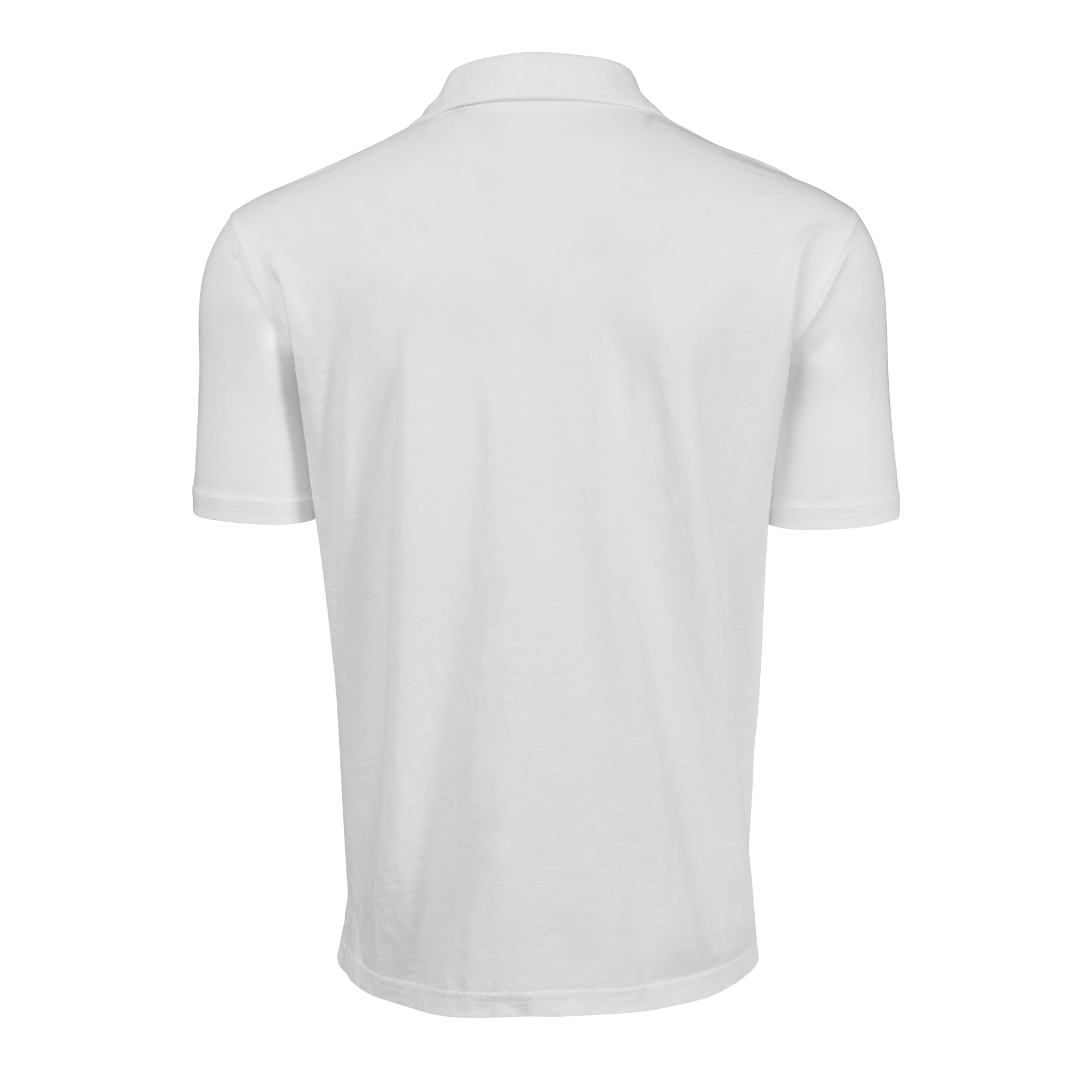 Alpha Slub Johnny Collar Short Sleeve Polo