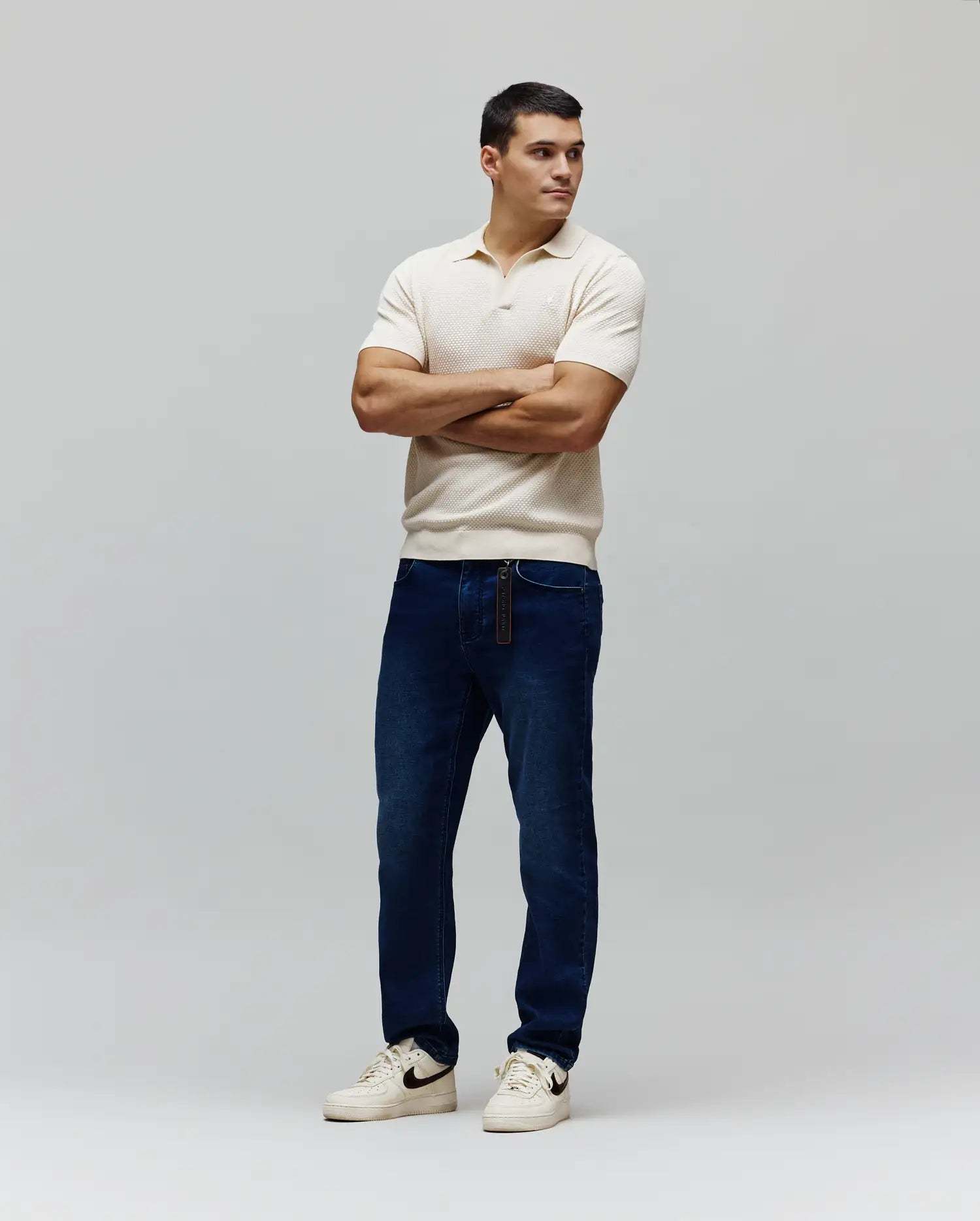 MENS DEVON KNIT POLO - MT0100169