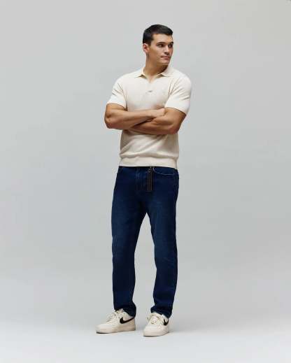 MENS DEVON KNIT POLO - MT0100169
