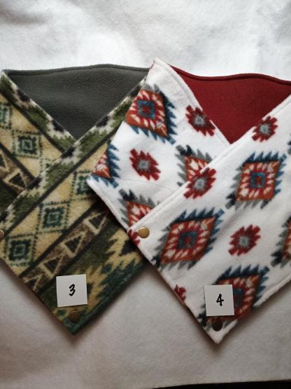 Western Cowboy Buckaroo Cowl Scarf Aztec Warm Neck Hood 