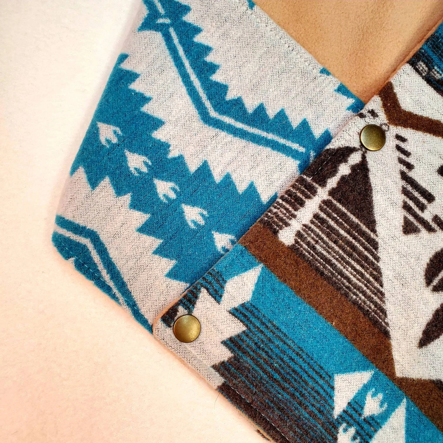 Western Aztec Warm Neck Hood Cowboy Buckaroo Cowl