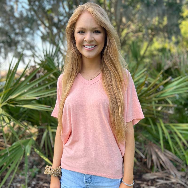 Short Sleeve Cocoon No Pocket Top