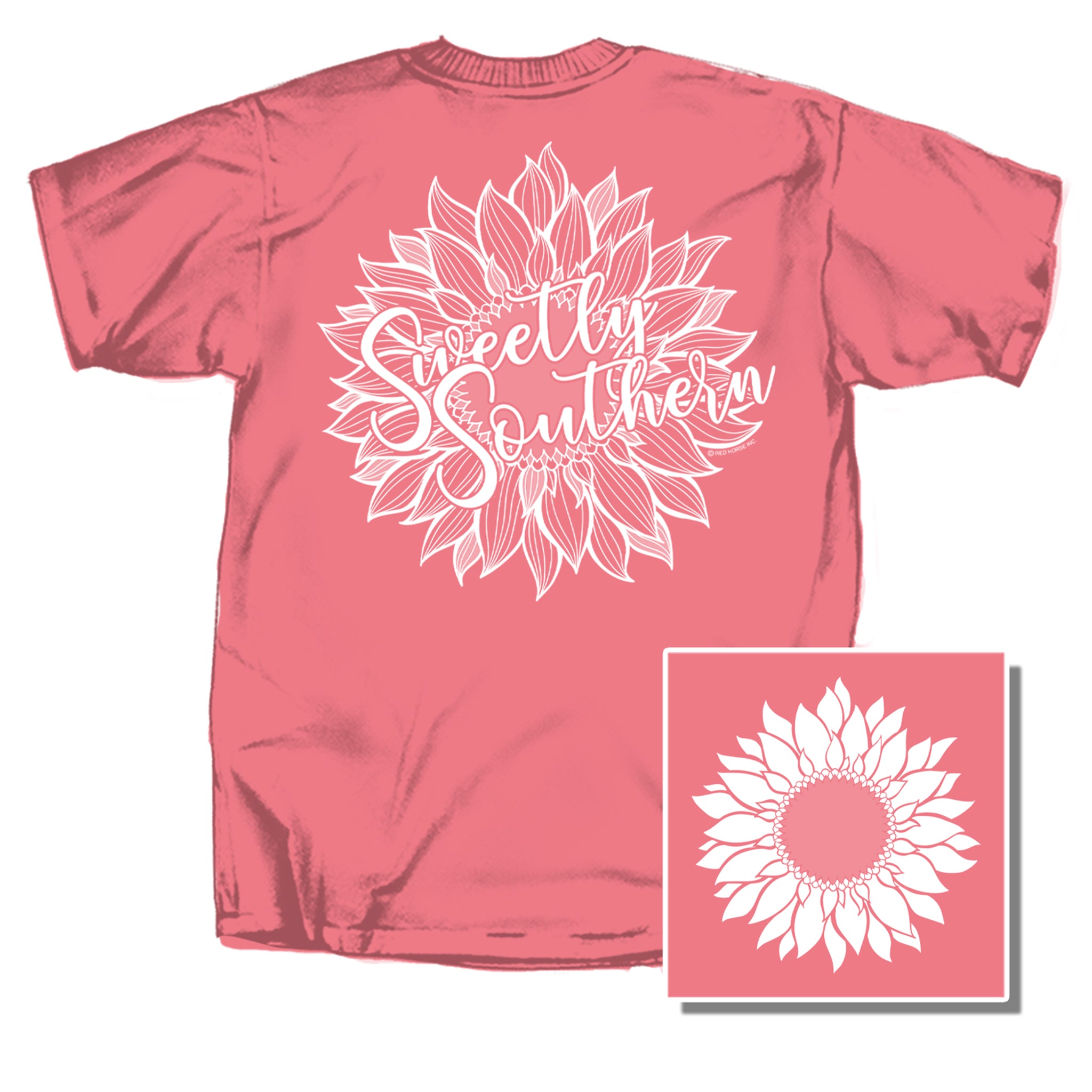 Sweetly Southern Sunflower Short Sleeve T-Shirt