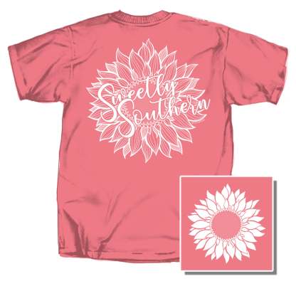 Sweetly Southern Sunflower Short Sleeve T-Shirt