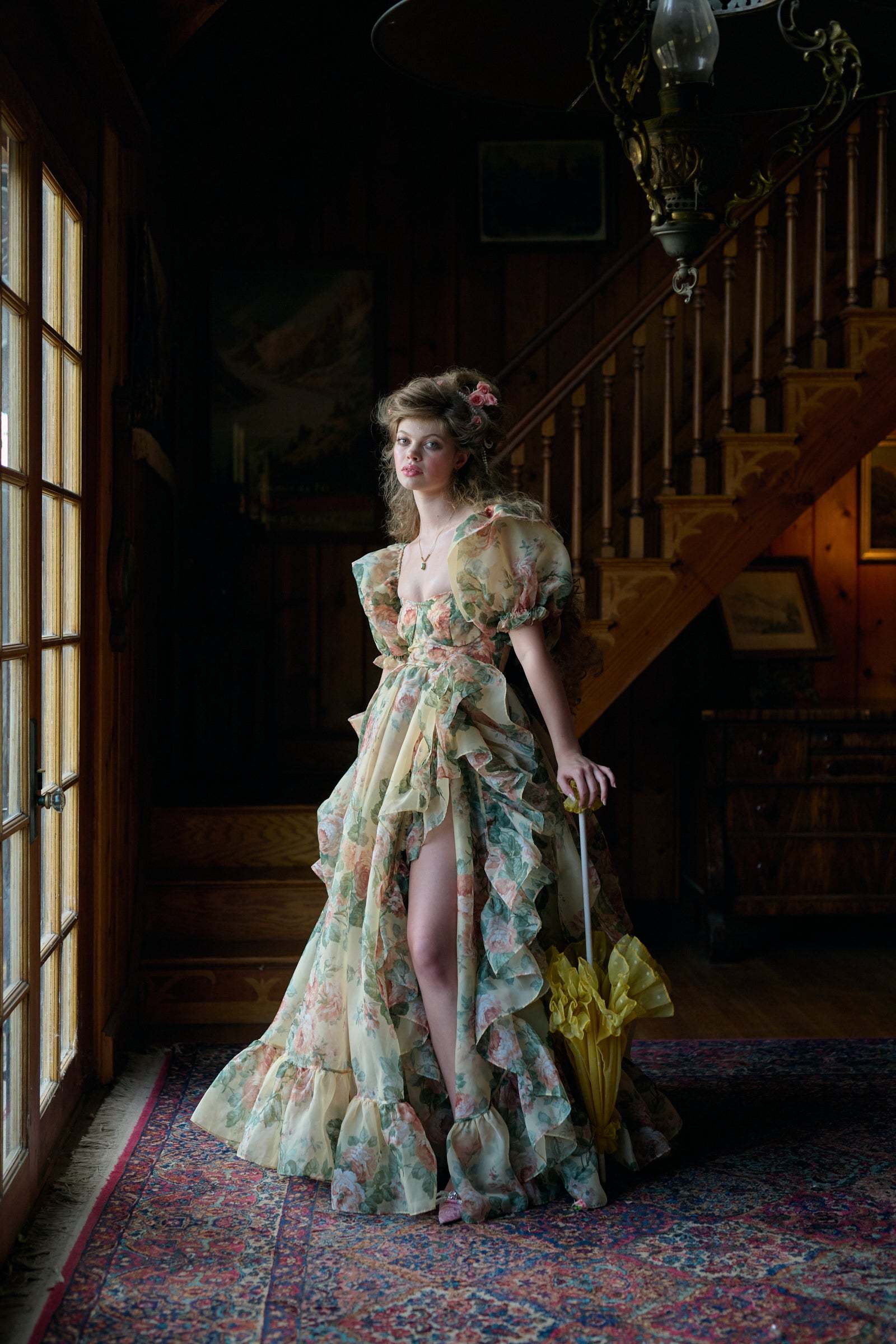 The Butter Rose In Bloom Bridal Gown