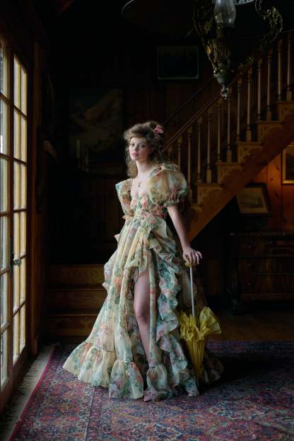 The Butter Rose In Bloom Bridal Gown
