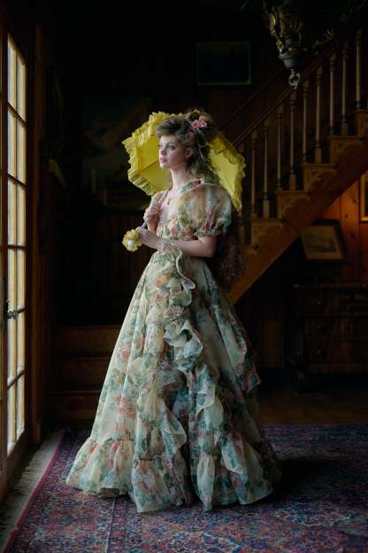 The Butter Rose In Bloom Bridal Gown
