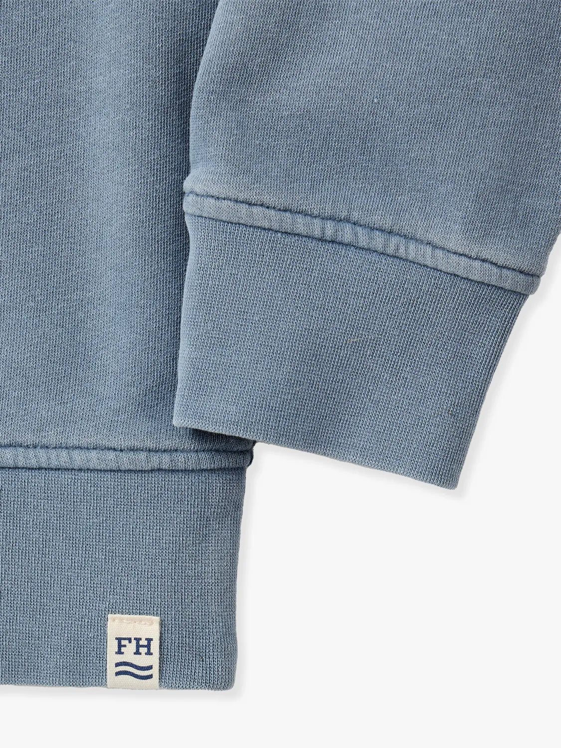 The Vintage-Wash Saltaire Crewneck | Slate