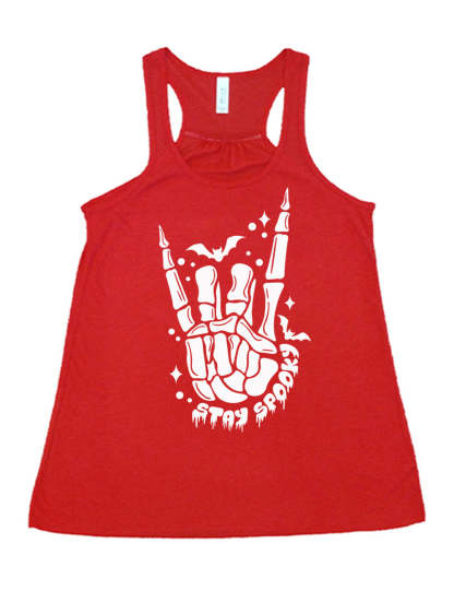 Stay Spooky Skeleton Hand Shirt
