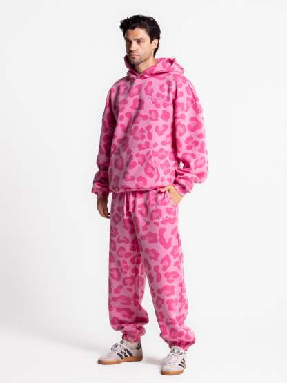 GLO Kingdom Essential Animal Printed Hoodie + Jogger Set