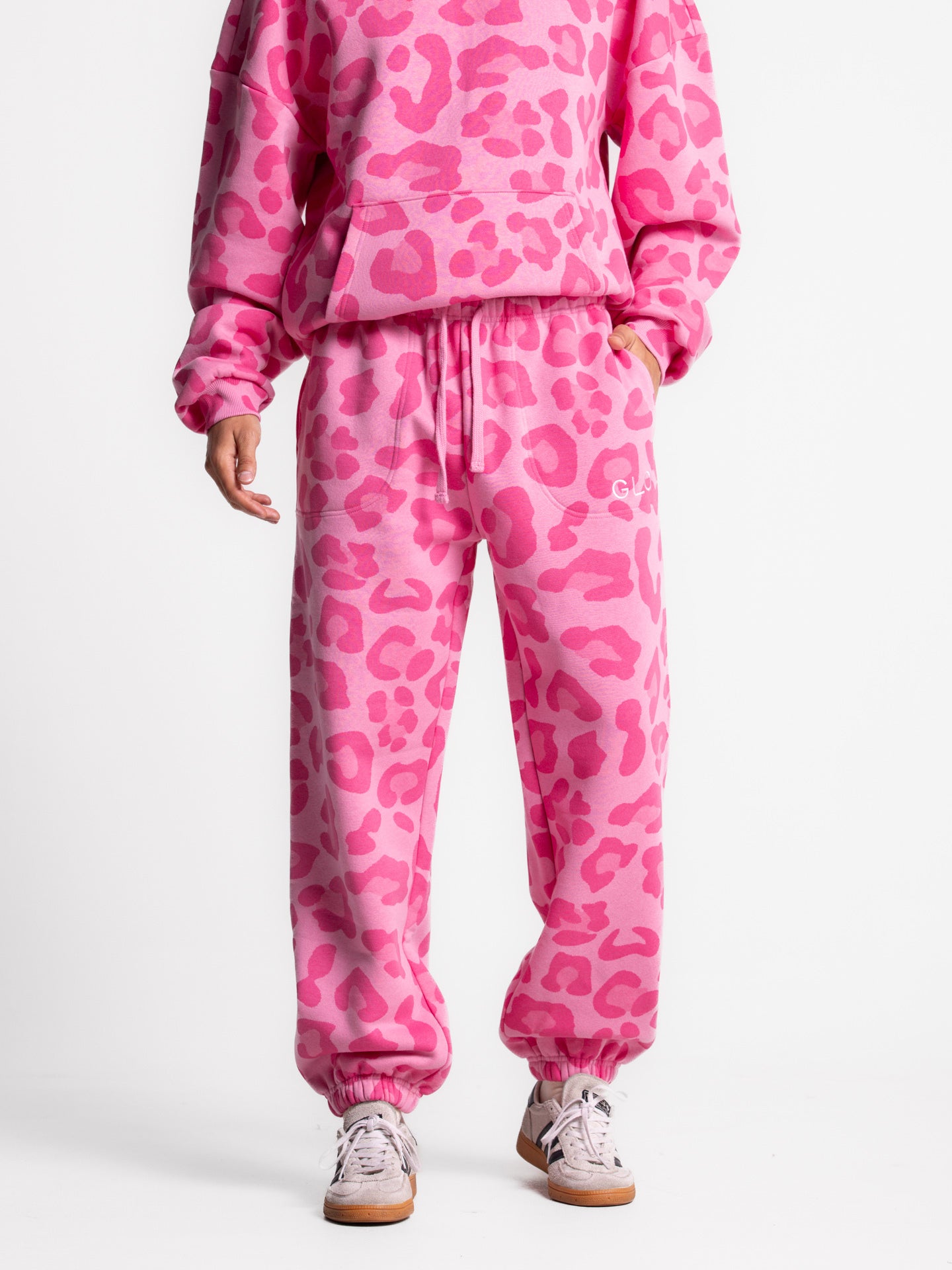 GLO Kingdom Essential Animal Printed Hoodie + Jogger Set