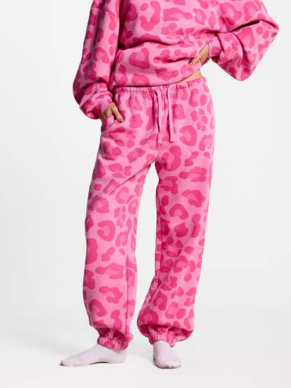 GLO Kingdom Essential Animal Printed Hoodie + Jogger Set
