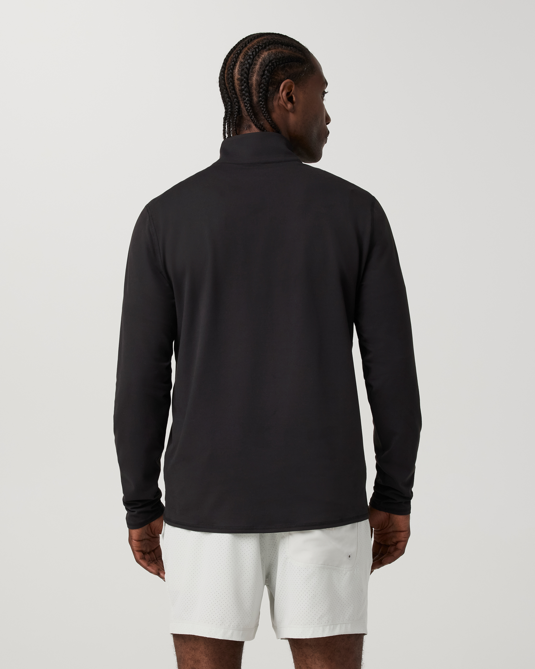 Ponto Half Zip Mock Neck