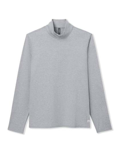 Ponto Half Zip Mock Neck