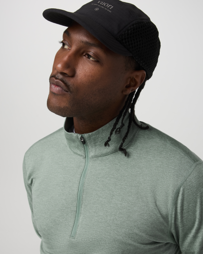 Ponto Half Zip Mock Neck