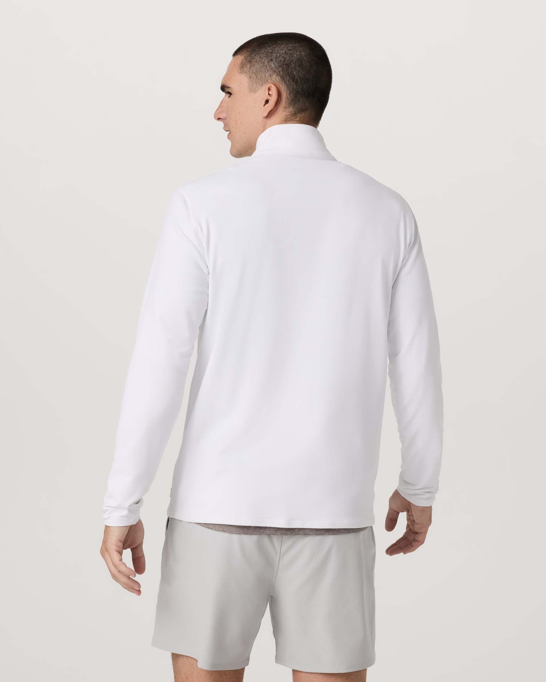 Ponto Half Zip Mock Neck