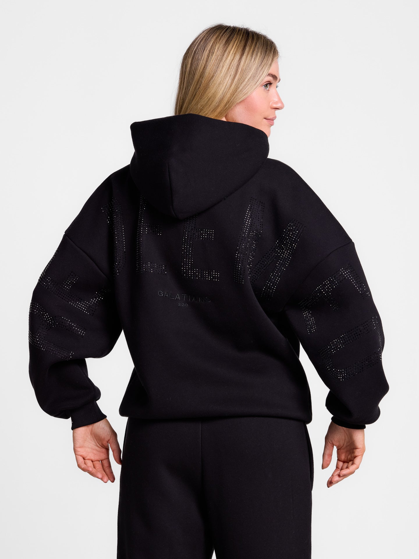 Kingdom Essential Rhinestone Hoodie
