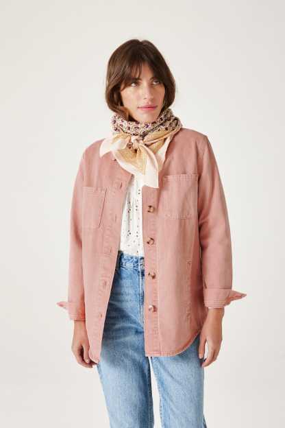 Veste surchemise en jean ALMA 