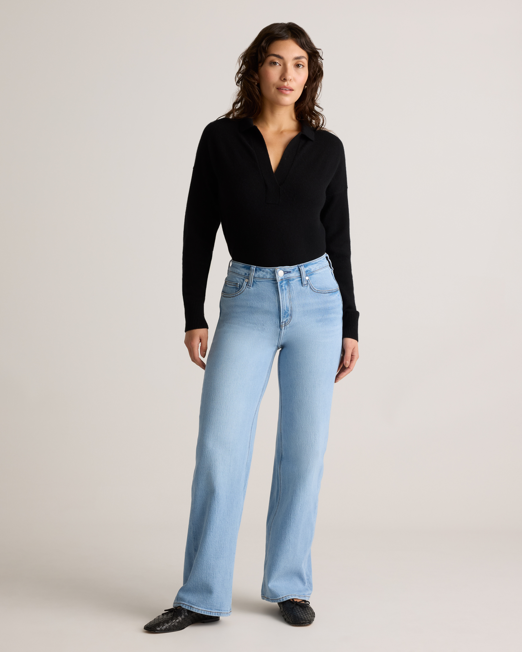 Bella Stretch Relaxed Straight Jeans