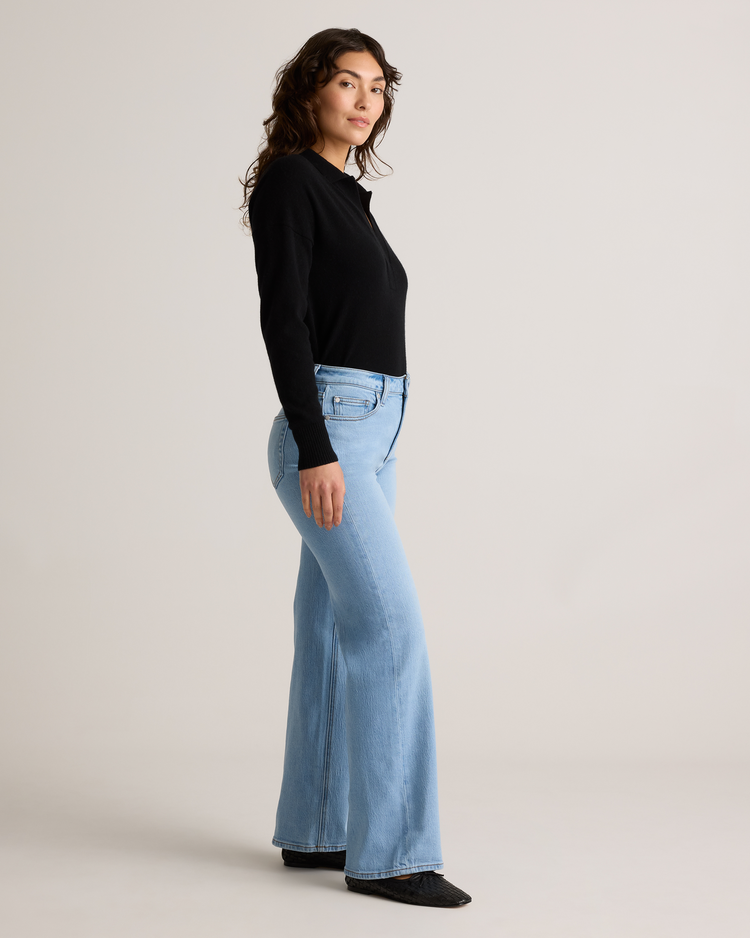 Bella Stretch Relaxed Straight Jeans