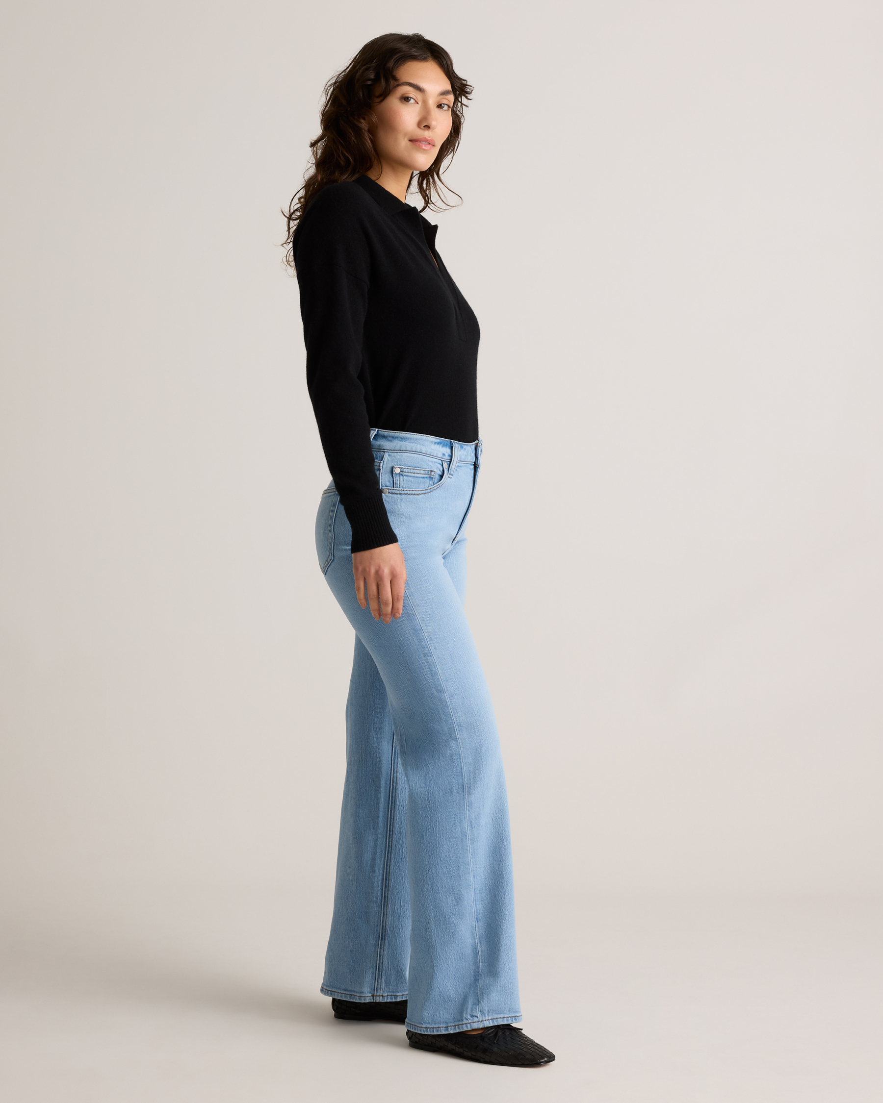 Bella Stretch Relaxed Straight Jeans