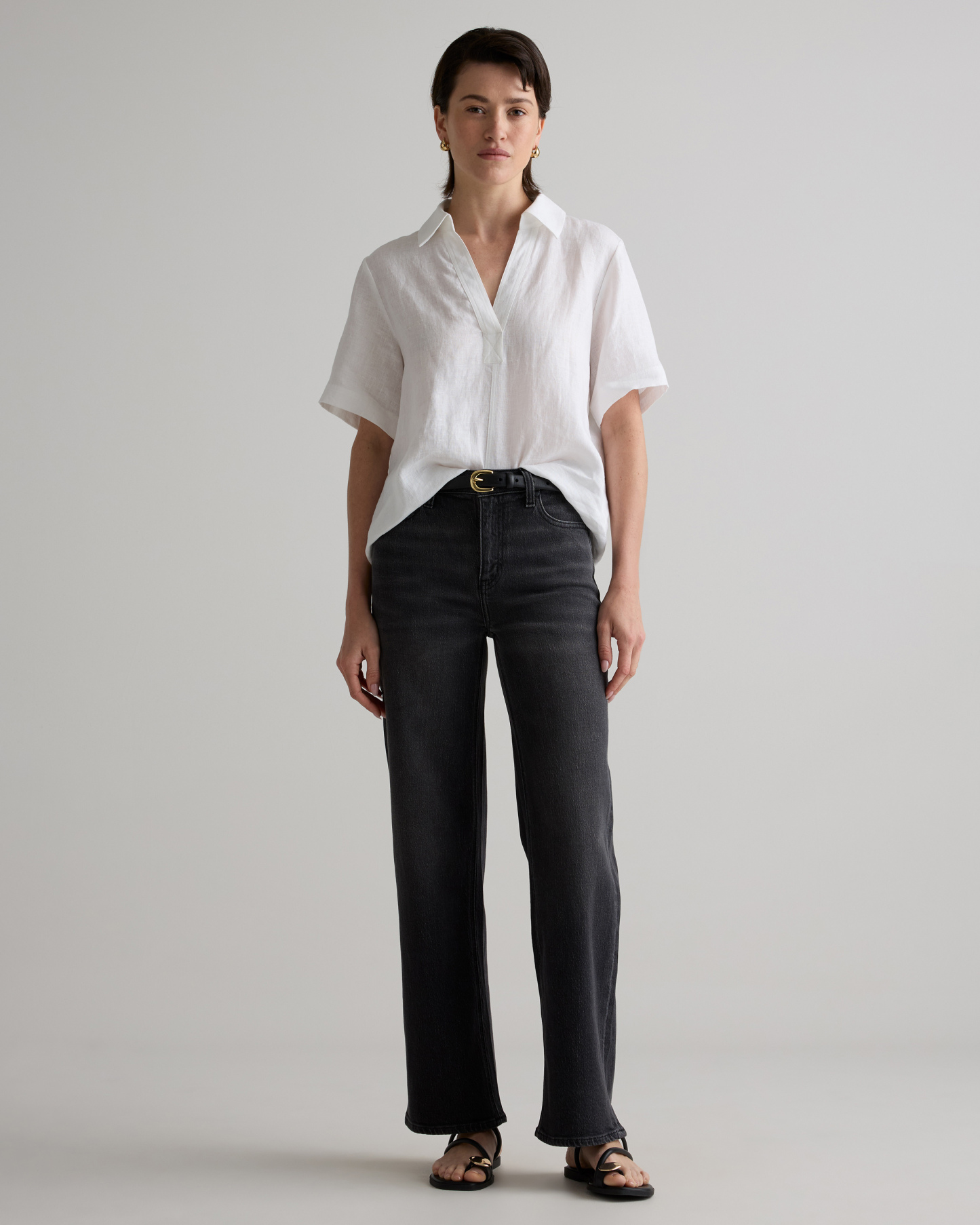 Bella Stretch Relaxed Straight Jeans