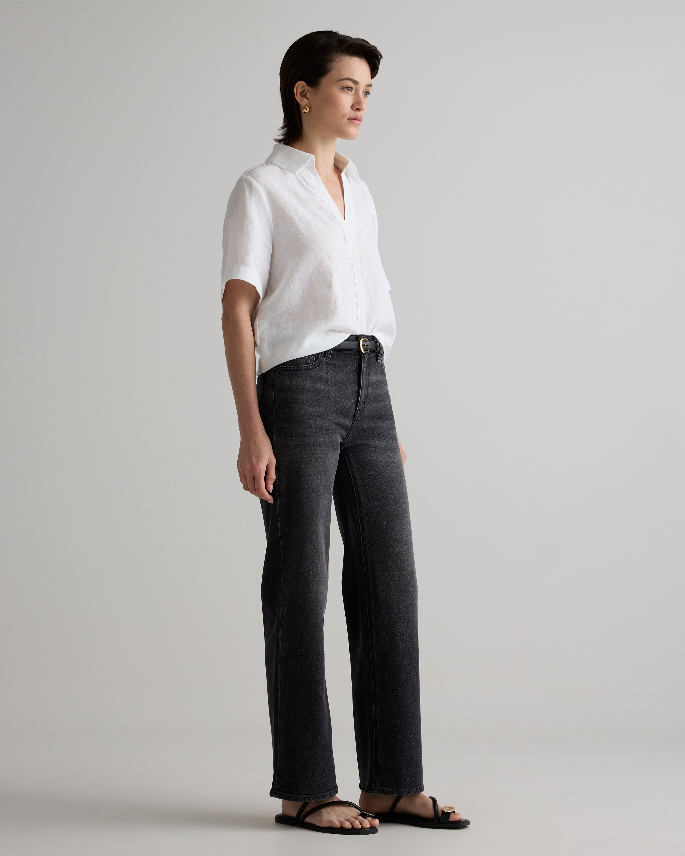 Bella Stretch Relaxed Straight Jeans