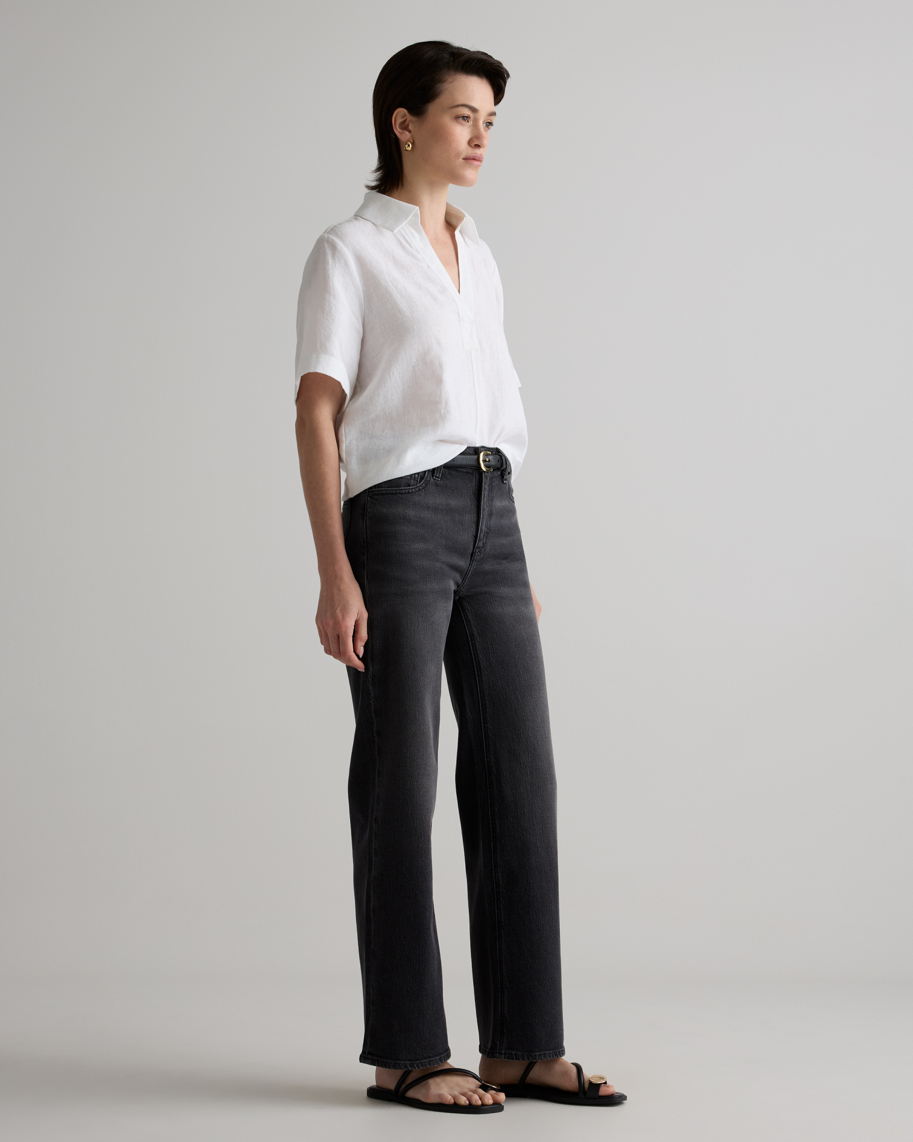 Bella Stretch Relaxed Straight Jeans