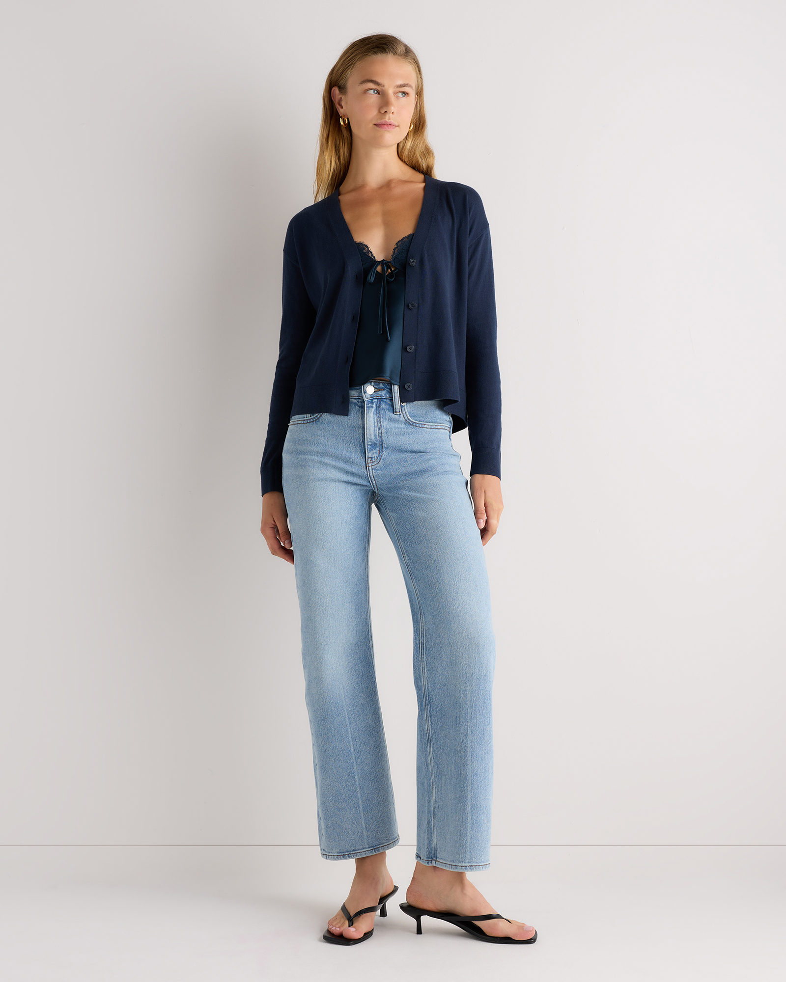 Bella Stretch Relaxed Straight Jeans