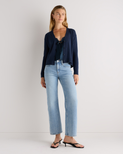 Bella Stretch Relaxed Straight Jeans