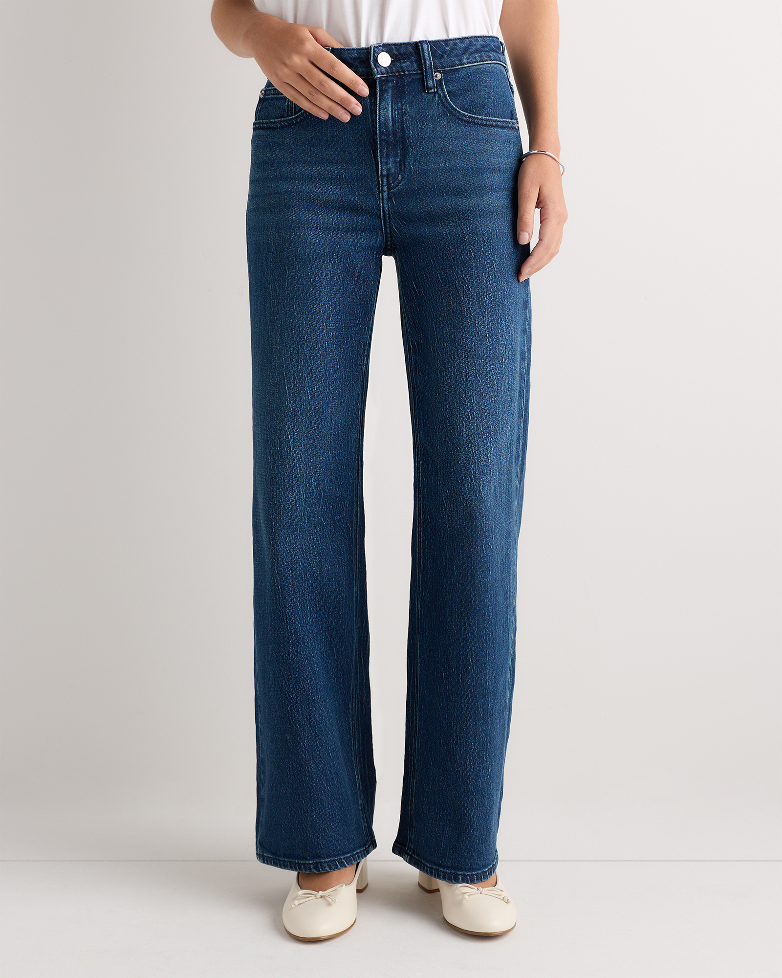 Bella Stretch Relaxed Straight Jeans