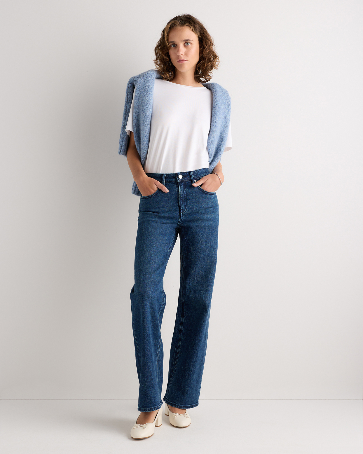 Bella Stretch Relaxed Straight Jeans