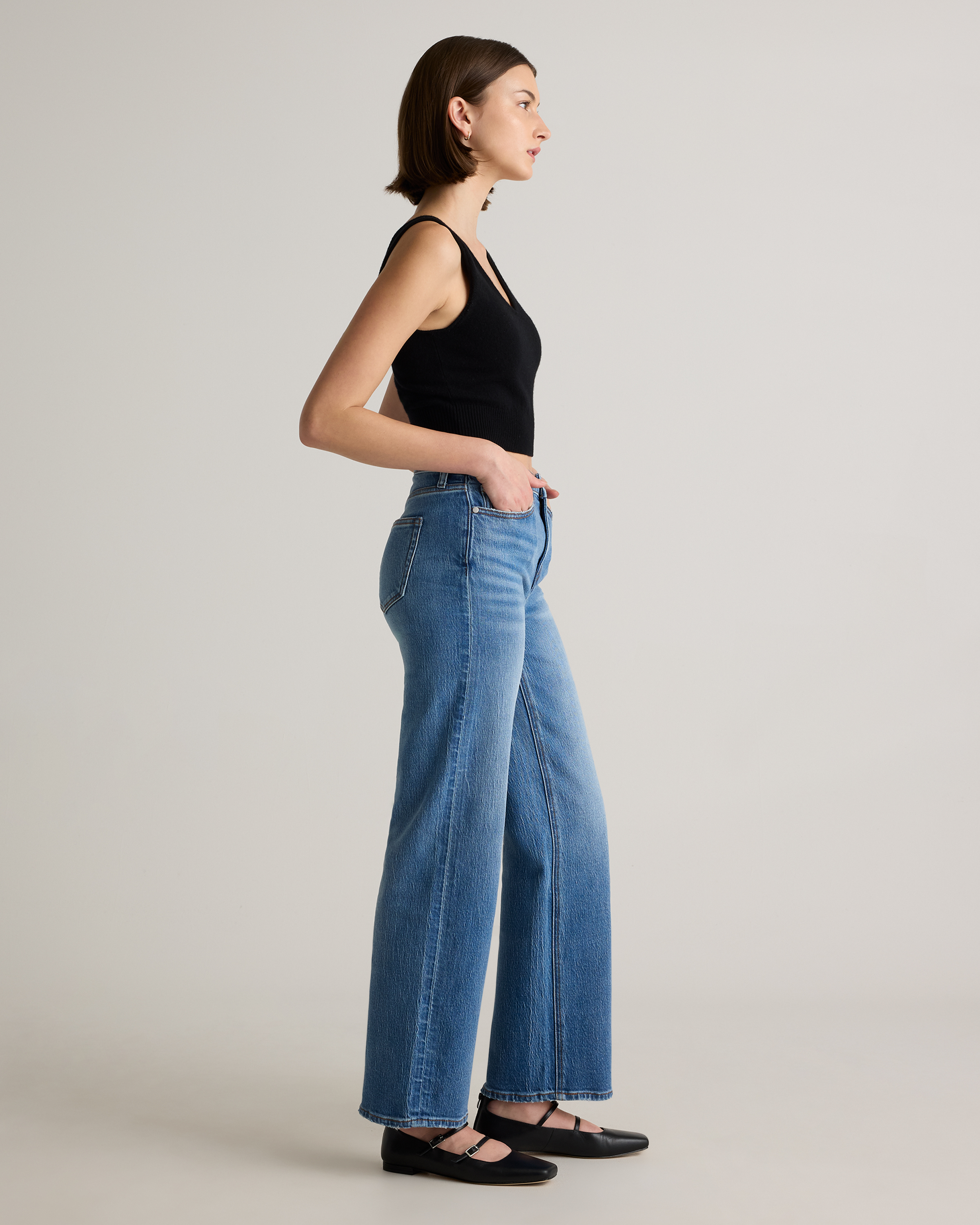 Bella Stretch Relaxed Straight Jeans