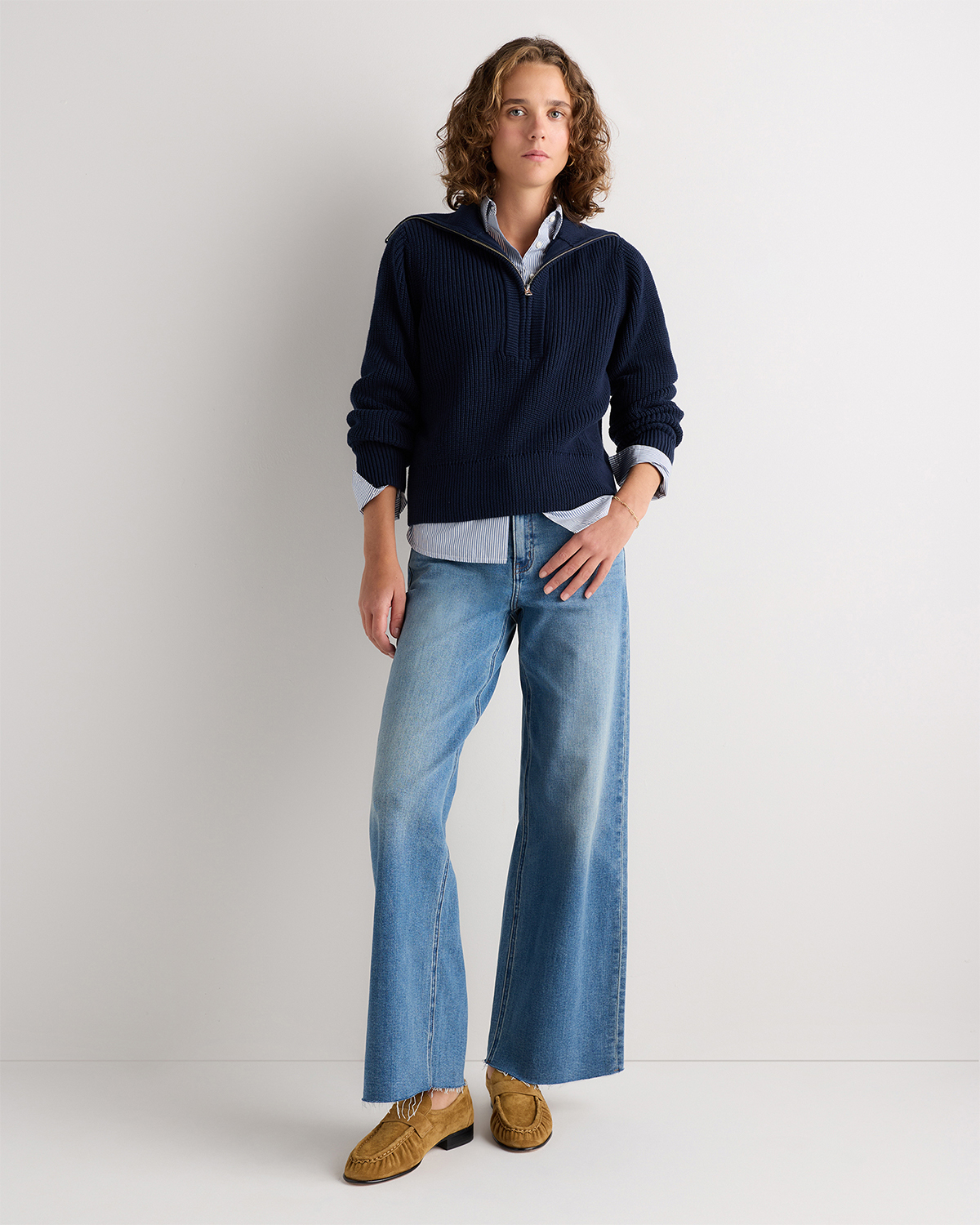 Bella Stretch Relaxed Straight Jeans