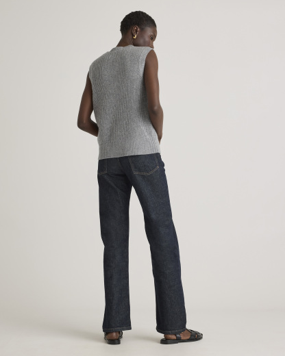 Mongolian Cashmere Fisherman Sweater Vest