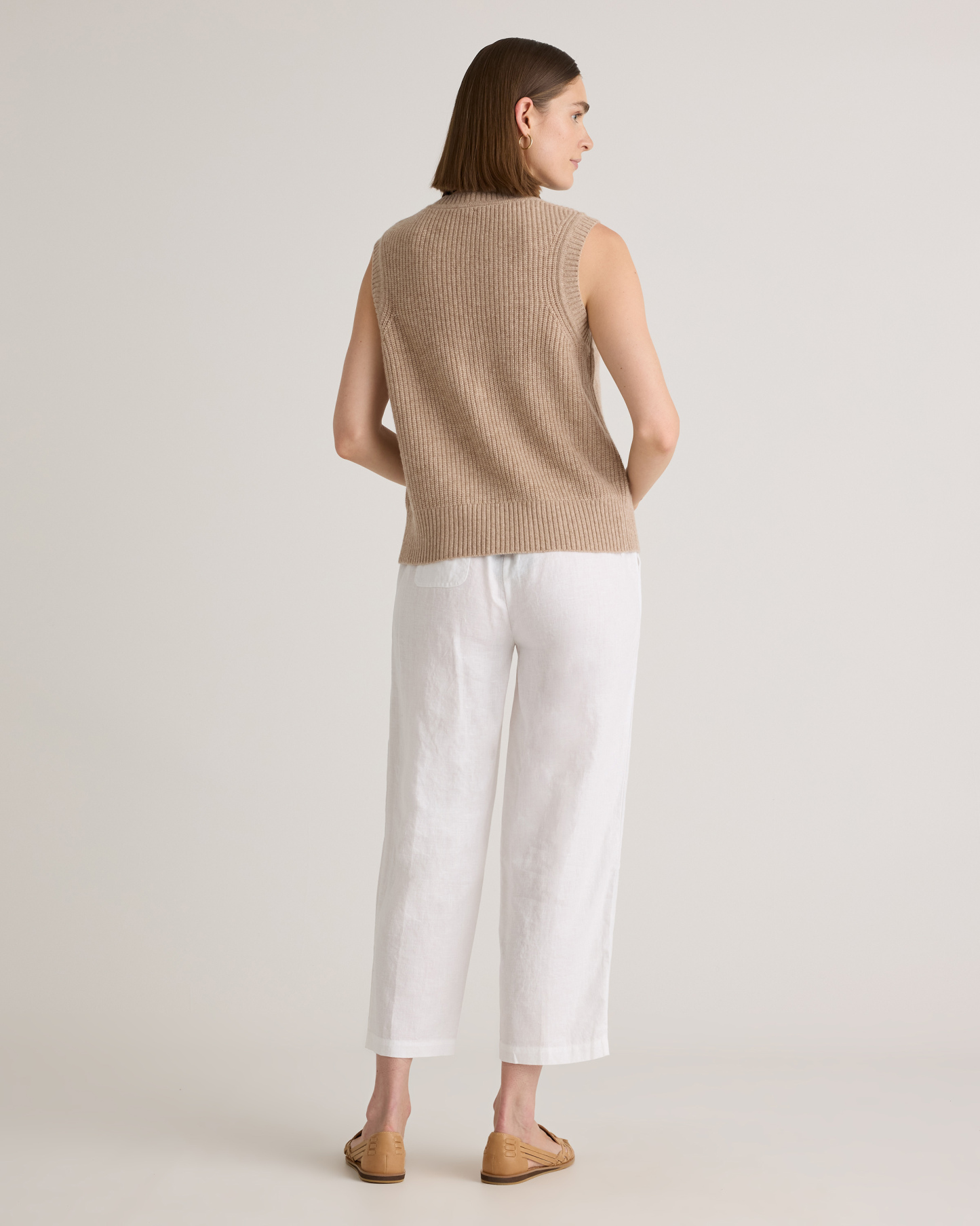 Mongolian Cashmere Fisherman Sweater Vest