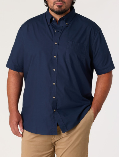 Easy-Care Solid Sport Shirt