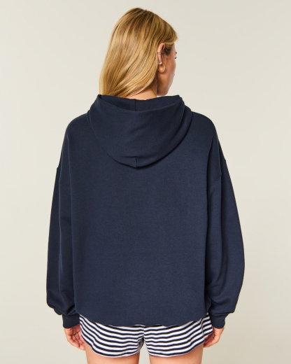  Feel Good Oversized Dot Hoodie